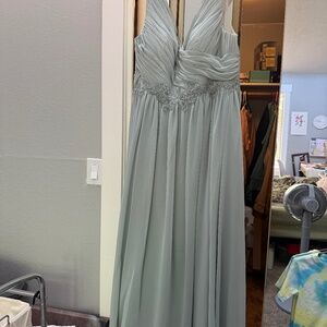 Azazie Bridesmaid Robbie Dress Agave